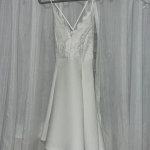White Formal Dress
